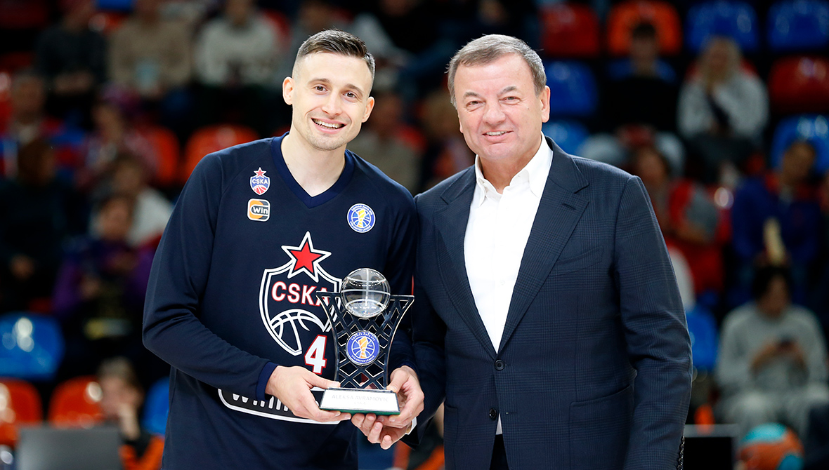 Алекса Аврамович: MVP октября в Лиге ВТБ!