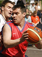 CSKA won streetball contest