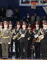 Армейский концерт в честь Дня милиции