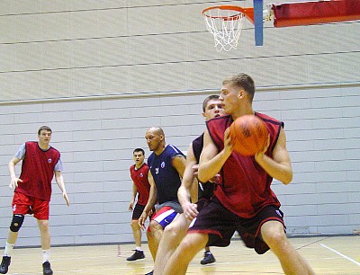 Вечерняя тренировка ЦСКА (фото Cskabasket.com)