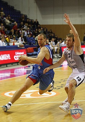 Рамунас Шишкаускас стал самым результативным игроком матча (фото М. Сербин, cskabasket.com)