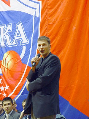 Капитан команды Сергей Панов (фото cskabasket.com)