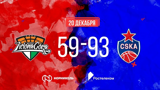 #Highlights. Zielona Gora - CSKA