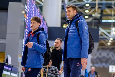 Владимир Карпенко и Самсон Руженцев (фото: М. Сербин, cskabasket.com)