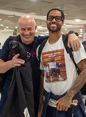 Анатолий Золотов и Мело Тримбл (фото: М. Сербин, cskabasket.com)
