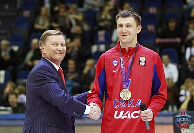 Sergey Ivanov and Vitaly Fridzon (photo: M. Serbin, cskabasket.com)