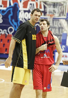 Tomas Van Den Spiegel and Theodoros Papaloukas (photo M. Serbin)