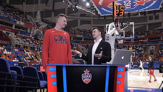 #CSKAbasketShow: Andrey Vorotsevich, DJ Pasha Korean, Victor Keyru and Nikita Zagdai