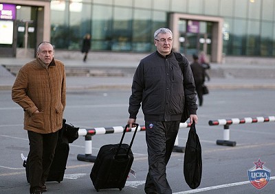 Yuriy Yurkov and Jonas Kazlauskas (photo M. Serbin, cskabasket.com)