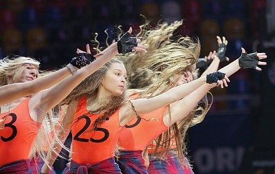 CSKA Dance Team (photo: T. Makeeva, cskabasket.com)