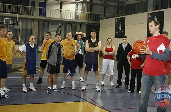Шишкаускас провел мастер-класс в Gold's Gym
