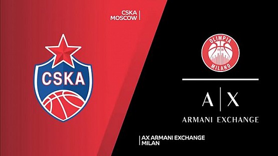 CSKA Moscow – AX Armani Exchange Milan Highlights