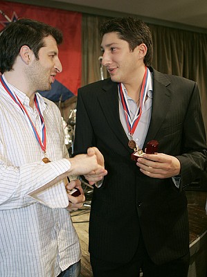 Никита Курбанов и Теодорос Папалукас (фото М. Сербин)
