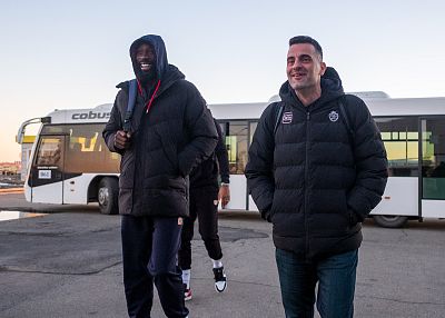 Тони Джекири и Андреас Пистиолис (фото: М. Сербин, cskabasket.com)