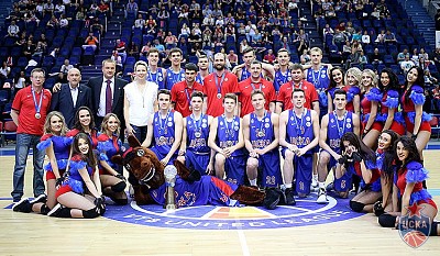 Молодежная команда ЦСКА (фото: М. Сербин, cskabasket.com)