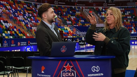 #CSKABasketShow: Гар Дмитриев, Анастасия Павлюченкова, Предраг Бадняревич