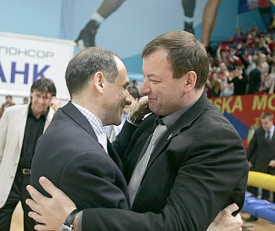 Сергей Кущенко и Этторе Мессина (фото М. Сербин)