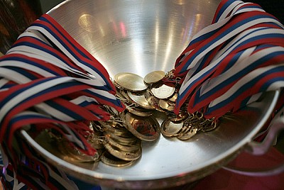 Золотые медали (фото М. Сербин)