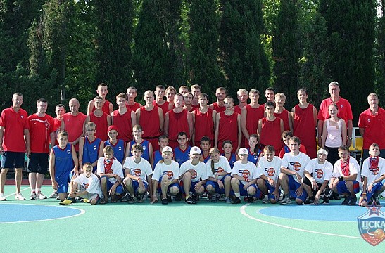 Basketball squad in action!