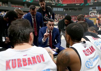 Тайм-аут ЦСКА (фото: М. Сербин, cskabasket.com)