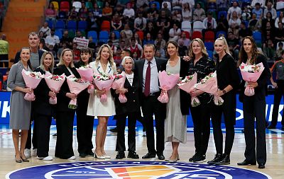 Женская сборная России (фото: М. Сербин, cskabasket.com)