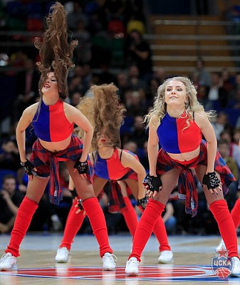 CSKA dance team (photo: T. Makeeva, cskabasket.com)