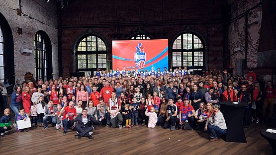 Meet & greet with fans of CSKA