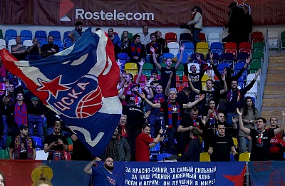CSKA Fan (photo: T. Makeeva, cskabasket.com)