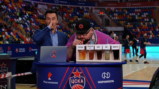 #CSKABasketShow: Андрей Родной, ЖФК ЦСКА, Василий Конов, Марко Якетта