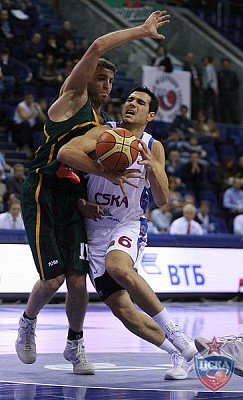 Nikos Zisis (photo Y. Kuzmin, cskabasket.com)
