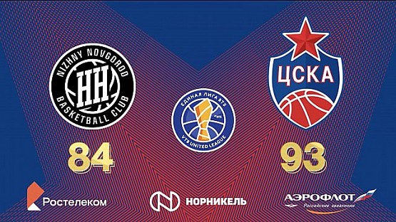 Nizhny Novgorod vs CSKA. Highlights
