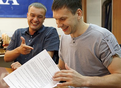 Андрей Ватутин и Захар Пашутин (фото cskabasket.com)