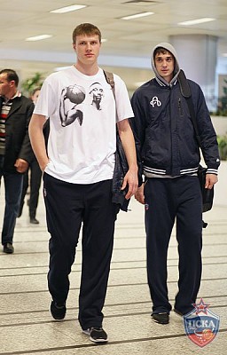 Андрей Воронцевич и Алексей Швед (фото М. Сербин, cskabasket.com)