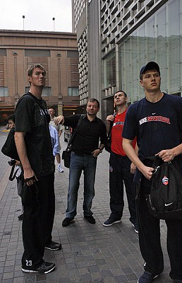 Алексей Саврасенко, Сергей Кущенко, Захар Пашутин и Андрей Воронцевич (фото М. Сербин)