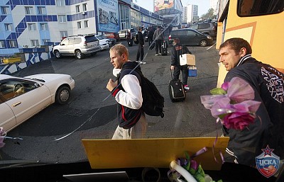 Anton Ponkrashov and Dmitriy Sokolov (photo M. Serbin, cskabasket.com)