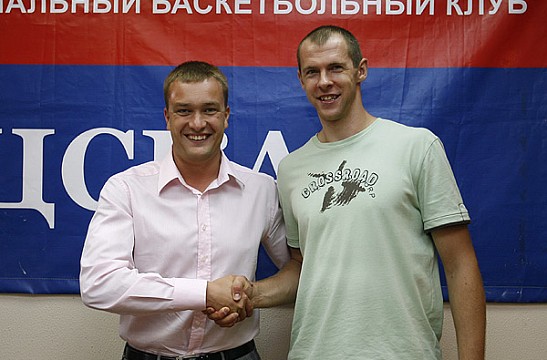 Рамунас Шишкаускас посетил офис ЦСКА