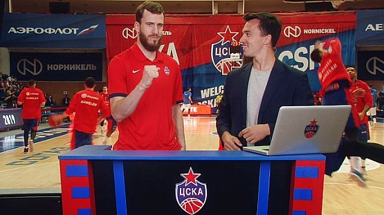 #CSKAbasketShow: Серхио Родригес, Николай Цынкевич и Никита Загдай