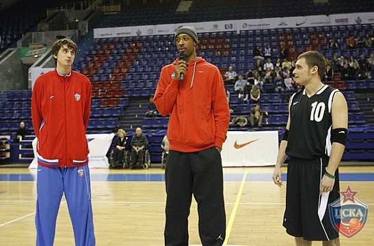 CSKA players visited the game for deaf people organized by Nike