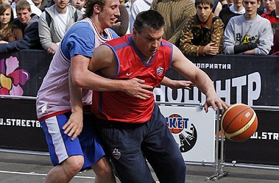 CSKA won streetball contest