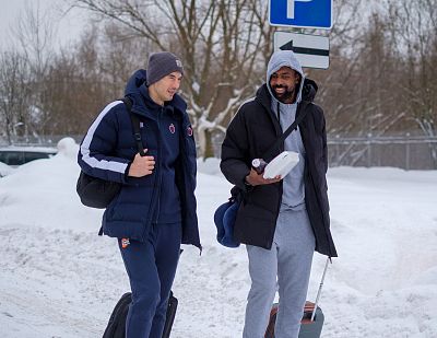 Лука Митрович и Ливио Жан-Шарль (фото: М. Сербин, cskabasket.com)