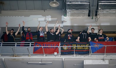 CSKA Fans (photo: M. Serbin, cskabasket.com)