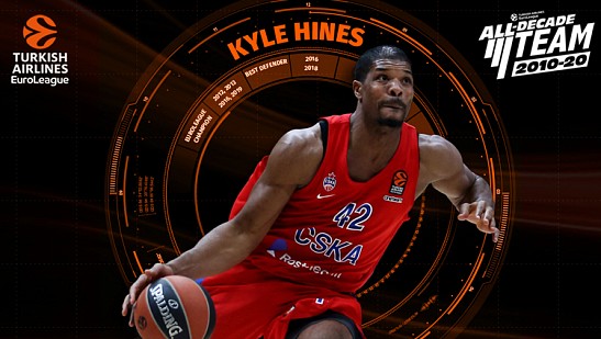 Kyle Hines is named to 2010-20 All-Decade Team