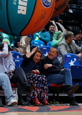 Наталия Фураева и Андрей Ватутин (фото: М. Сербин, cskabasket.com)