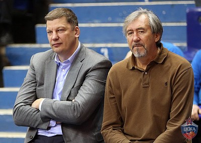 Сергей Панов и Сергей Тараканов (фото: М. Сербин, cskabasket.com)