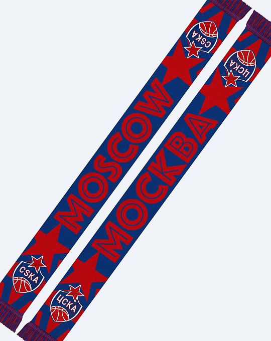 Шарф ПБК ЦСКА "МОСКВА"