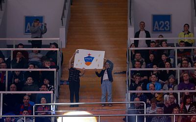 Болельщики ЦСКА (фото: М. Сербин, cskabasket.com)