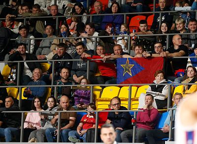 Болельщики ЦСКА (фото: М. Сербин, cskabasket.com)