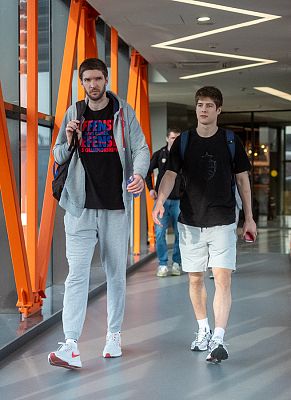 Руслан Абдулбасиров и Владимир Карпенко (фото: М. Сербин, cskabasket.com)