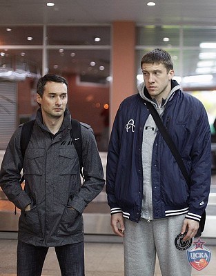 Эвалдас Кандратавичюс и Евгений Воронов (фото М. Сербин, cskabasket.com)