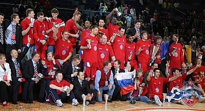 Мы Чемпионы!  (фото Ю. Кузьмин, cskabasket.com)
